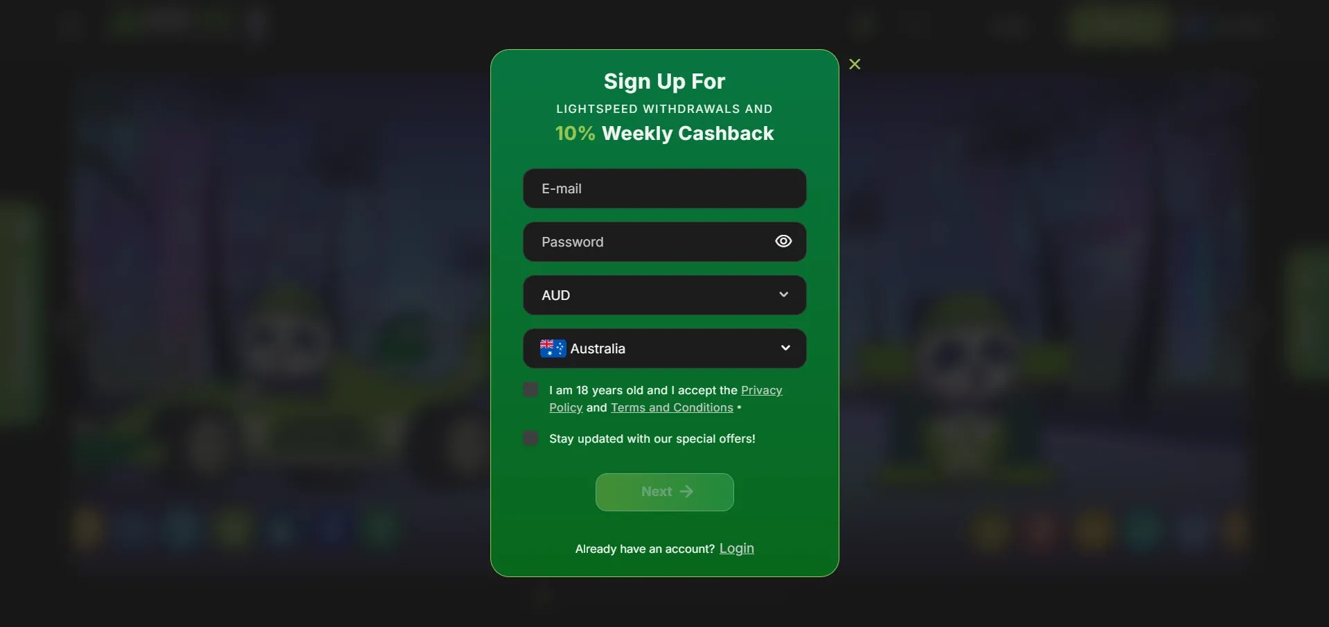 Fastpay Casino sign up